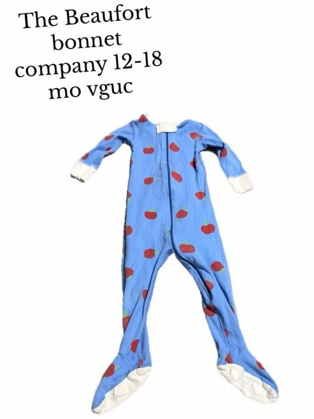 The Beaufort bonnet company 12-18 month Apple pajamas